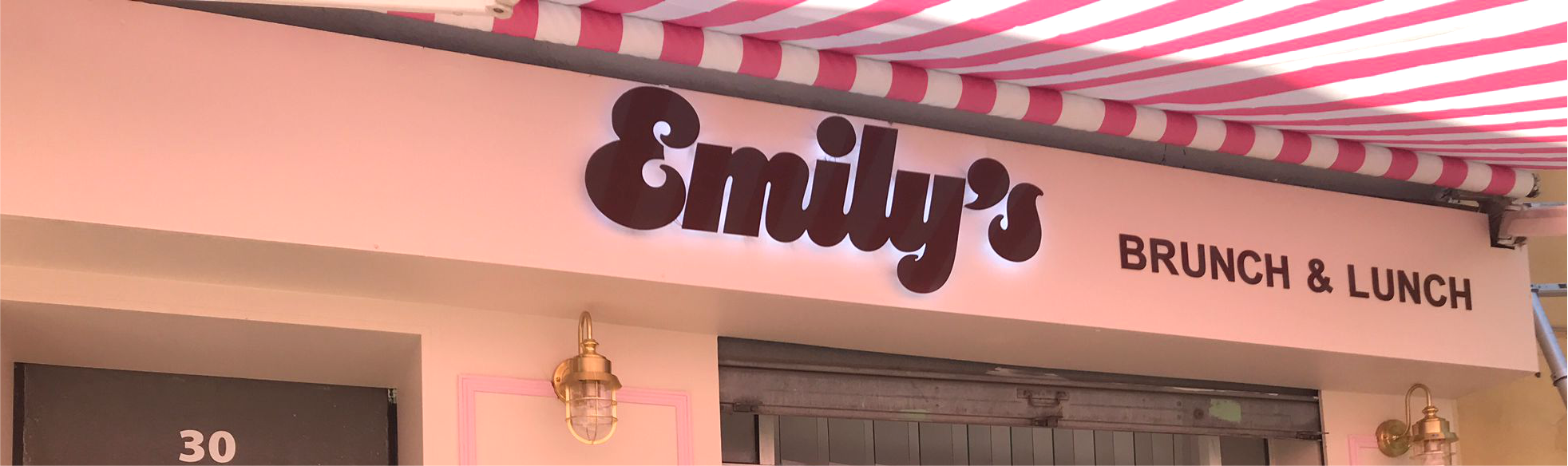 Réalisation enseigne Emily's